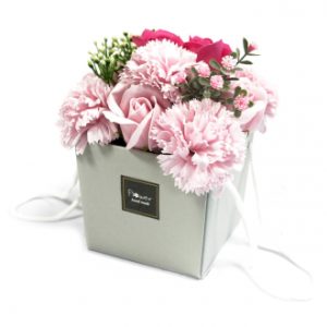 Pink Rose & Carnation Box
