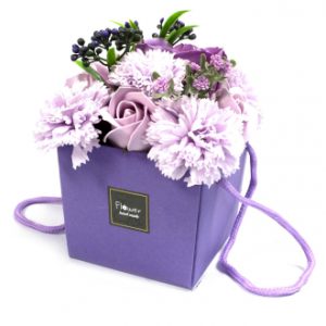 Lavender Rose & Carnation Box
