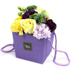 Purple Flower Garden Box
