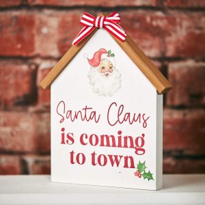 Santa Claus Vintage Block