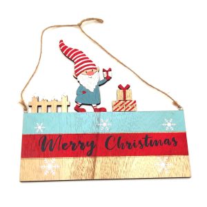 Merry Christmas Wooden Sign