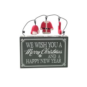 Tabletop Christmas Block - Green