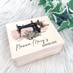 Nanna's Sewing Box - Black