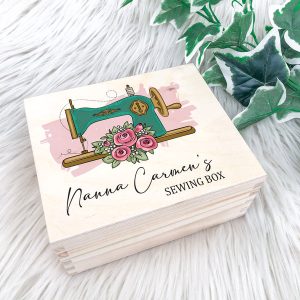 Nanna's Sewing Box - Teal