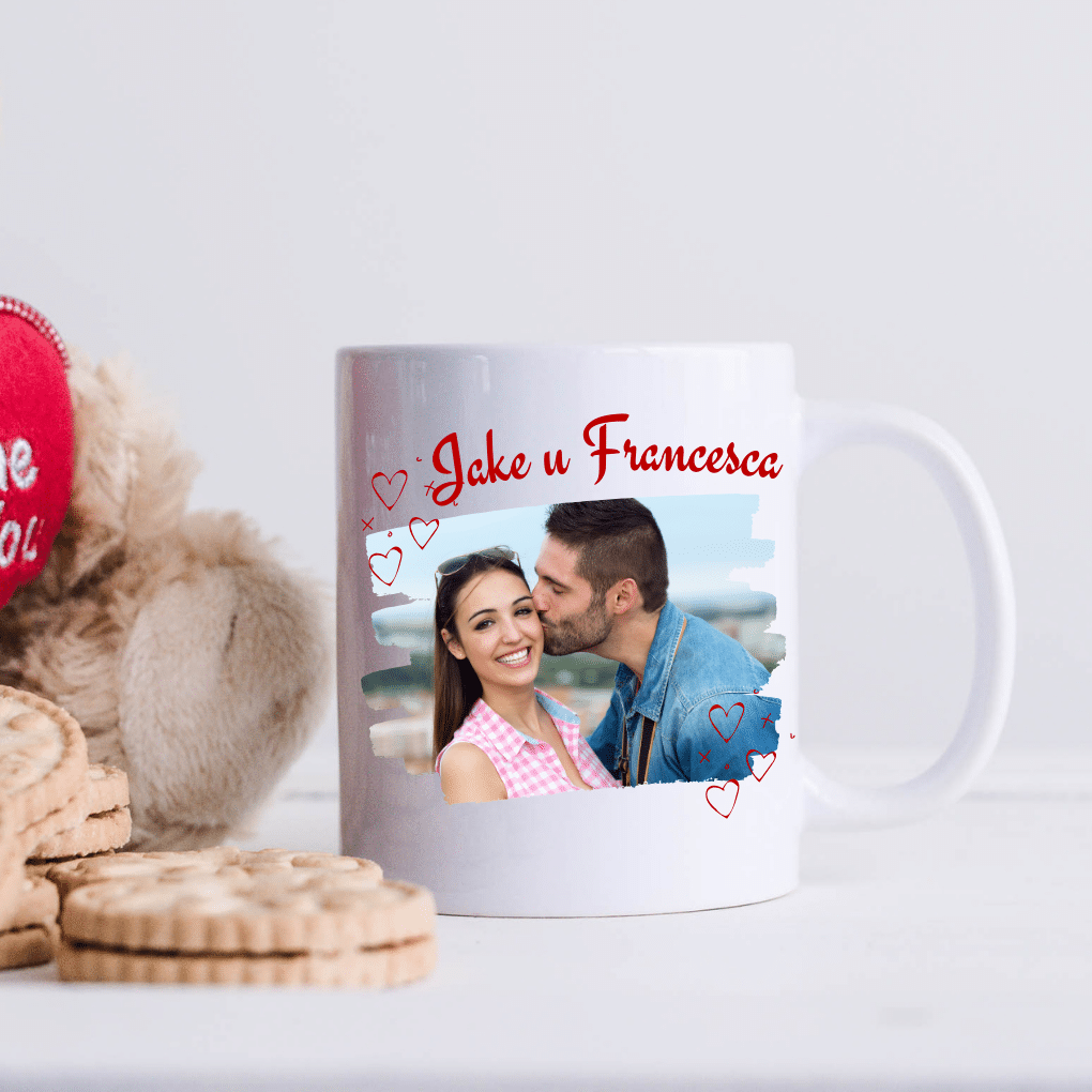 You & Me – Personalised with Photo Mug