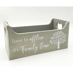 Time To Offline – Wooden Crate