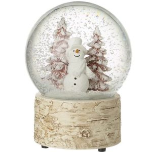 Musical Snowman Snow Globe