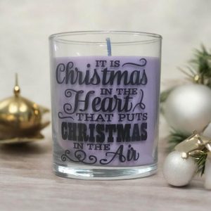 It Is Christmas In The Heart...175ml Candle