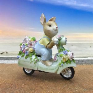 Rabbit On A Motorbike
