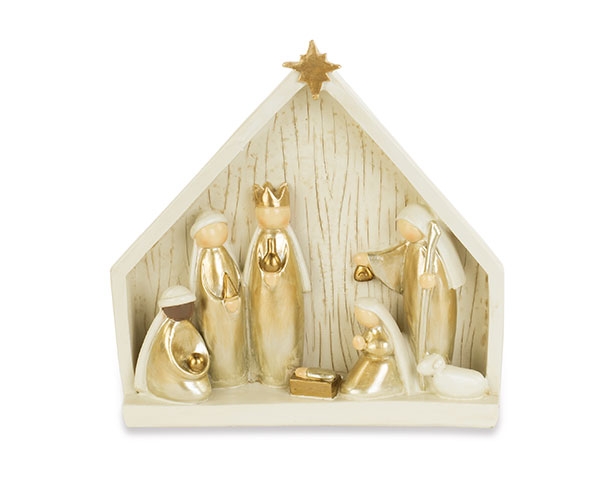 Nativity Scene in Stable