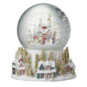 Snowy Townscape Snow Globe