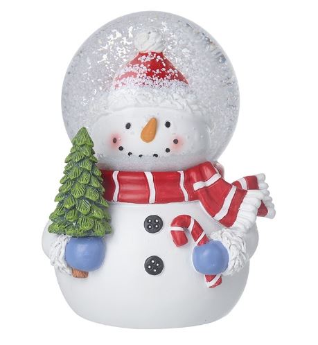 Snowman Head Snow Globe