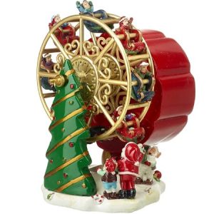 Santa’s Ferris Wheel Musical Ornament