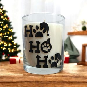 Ho Ho Ho Paw Print Candle - 175ML