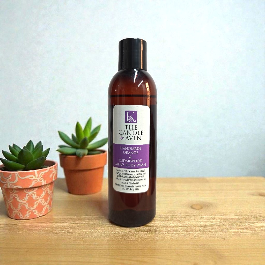 Orange & Cedarwood Men's Body Wash