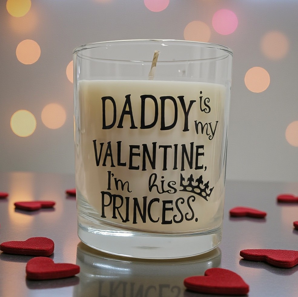Daddy Is My Valentine... - 175ml Candle