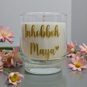 Inħobbok... - 225ML Massage Scented Candle