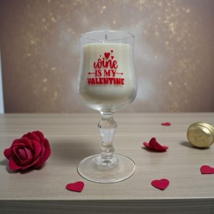Wine Is My Valentine - 170ml Candle