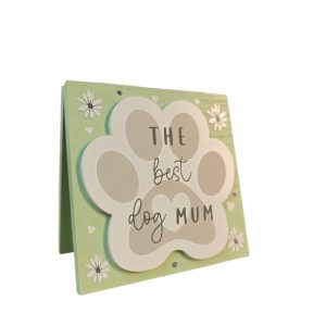 Best Dog Mum - Wooden Block