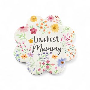 Mum Floral Coaster - B