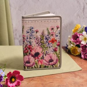 Floral Notebook with Cover and Sheets Inside – 22 x 17 cm