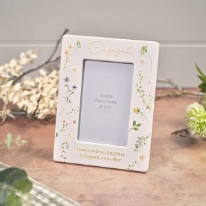 Engaged Ceramic Photo Frame – 4" x 6"
