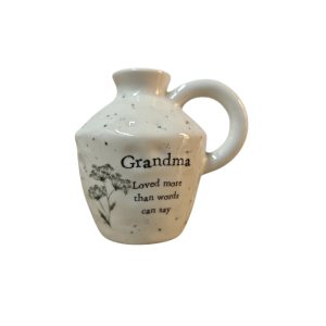 Grandma Ceramic Vase Ornament