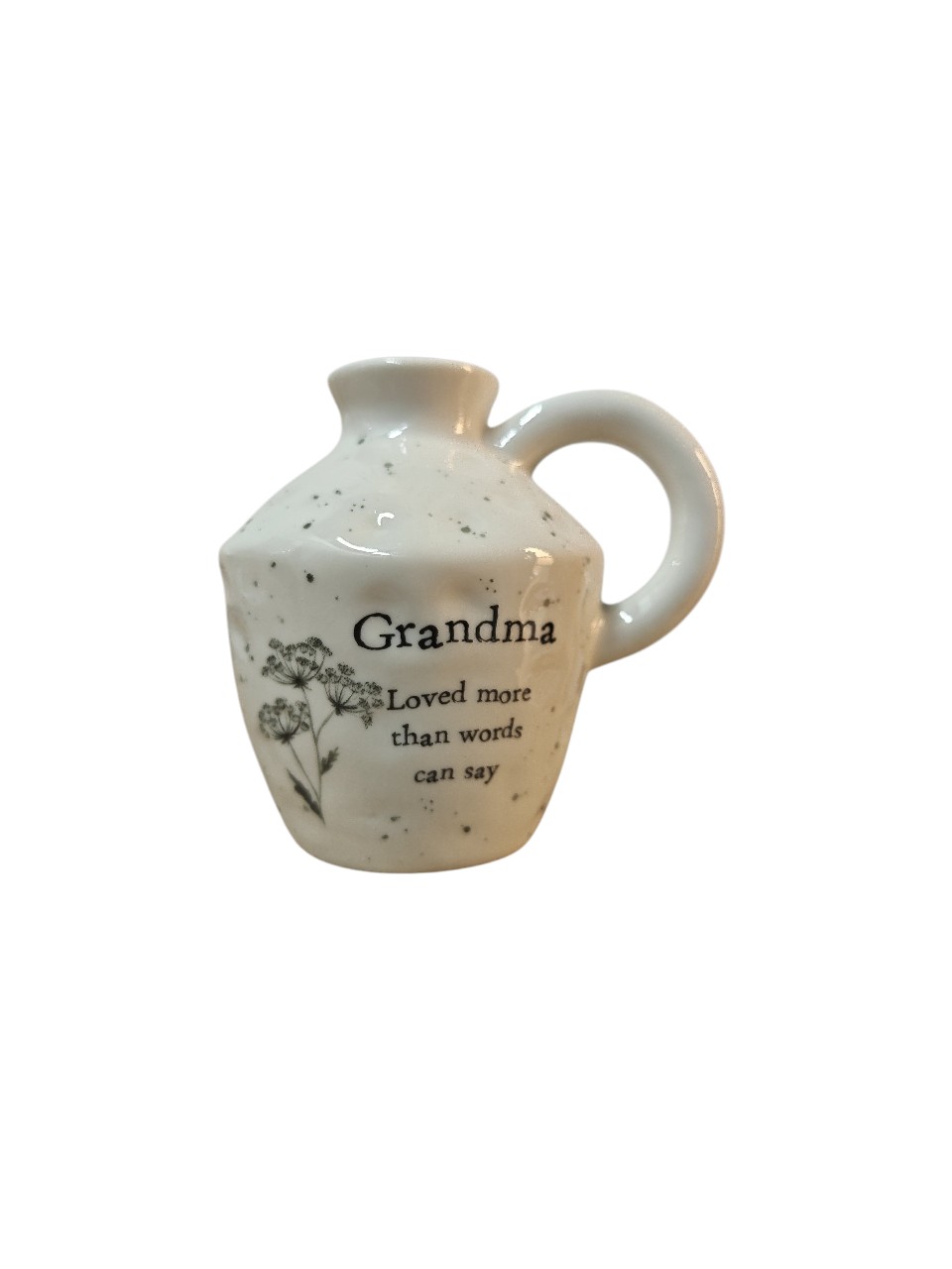 Grandma Ceramic Vase Ornament