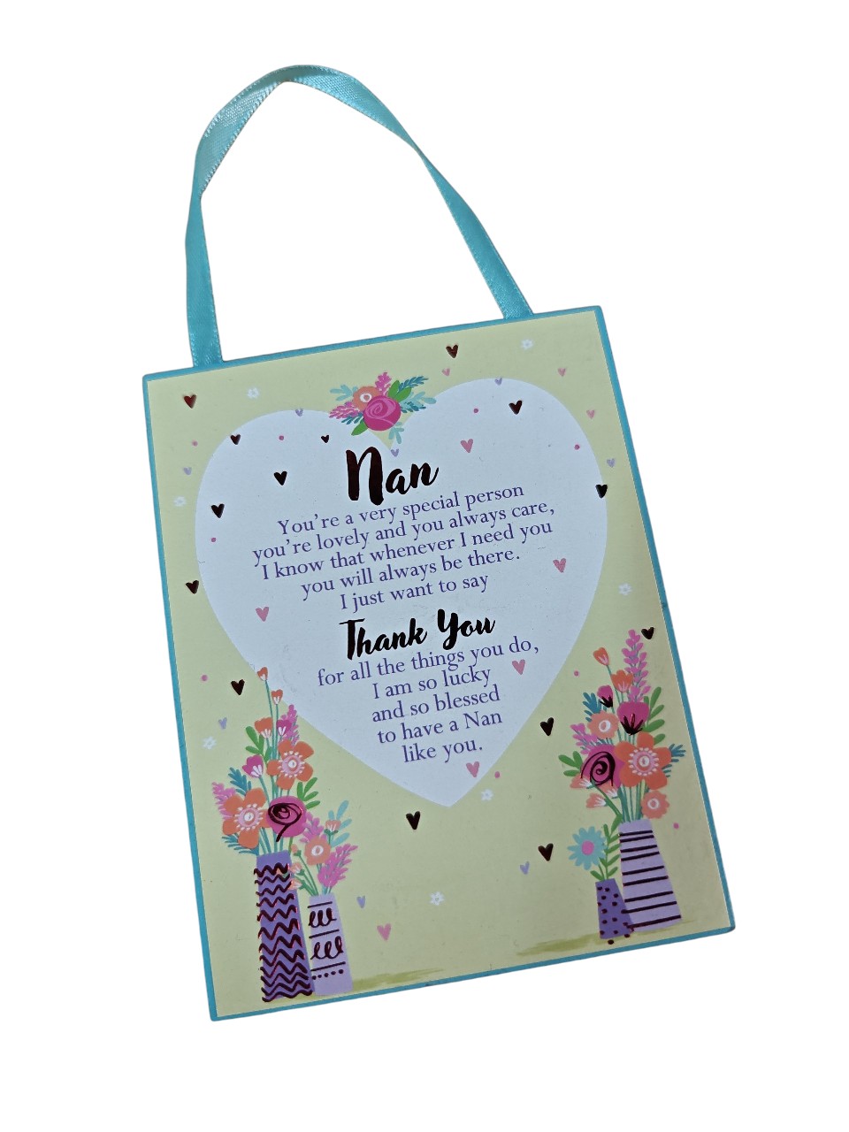 Nan - Hanging Plaque