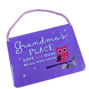 Grandma’s Place - Metal Hanging Sign