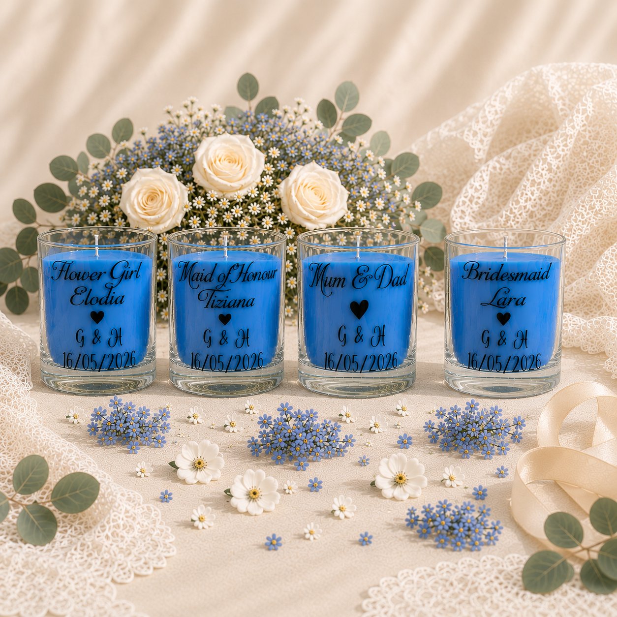 Bridal Team Personalised Candle - 175ml