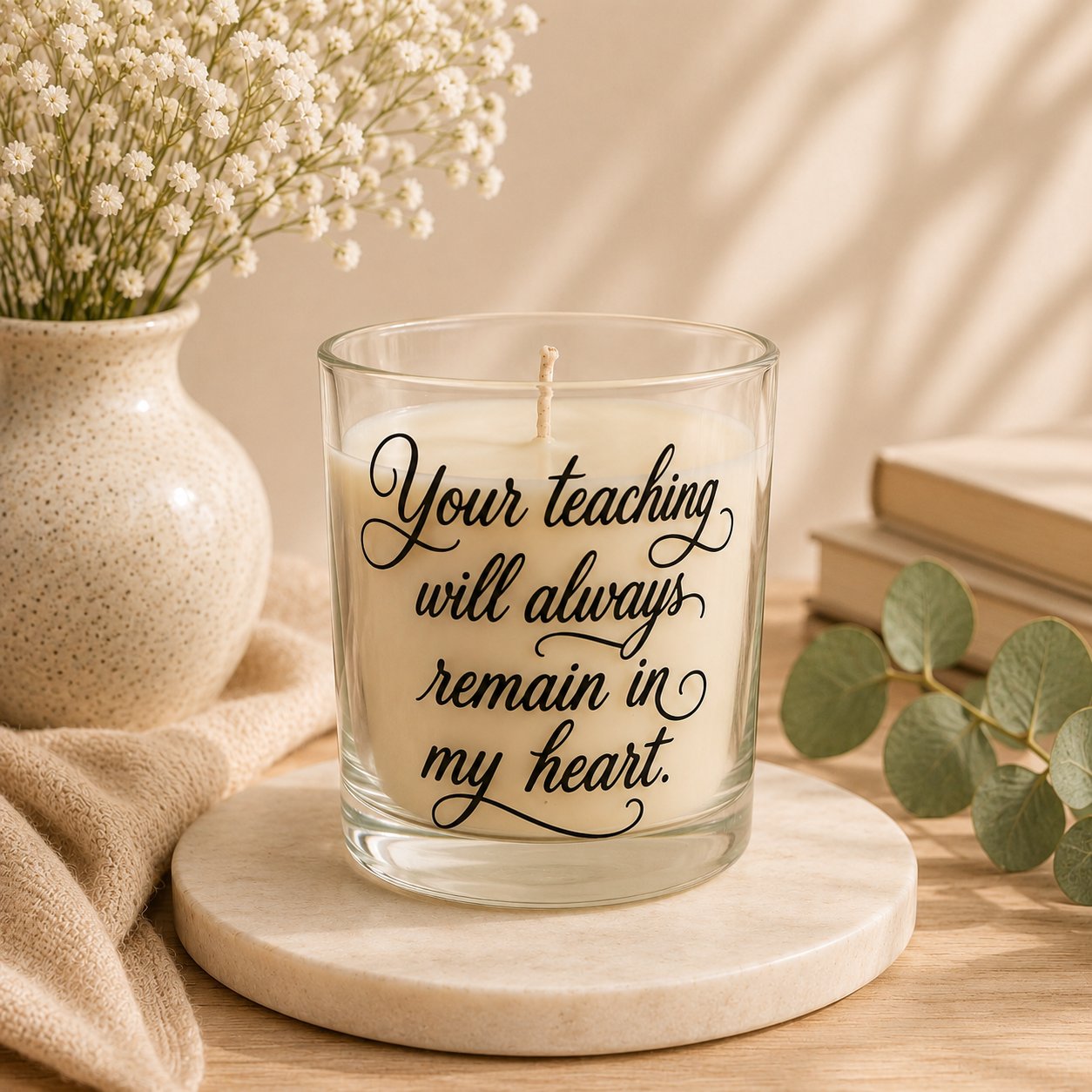 Your Teaching Will Always...-Candle