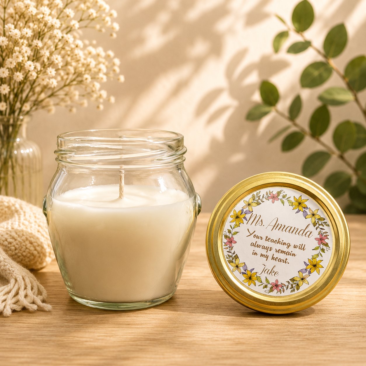 Your Teaching... - 110ML Personalised Candle