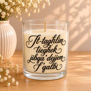 It-Tagħlim Tiegħek...-175ML Candle