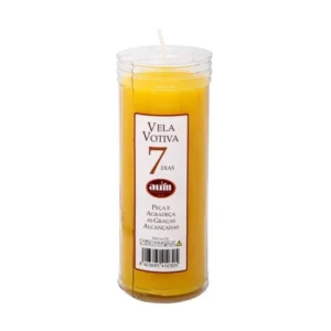 7 Days - Yellow Votive Candle