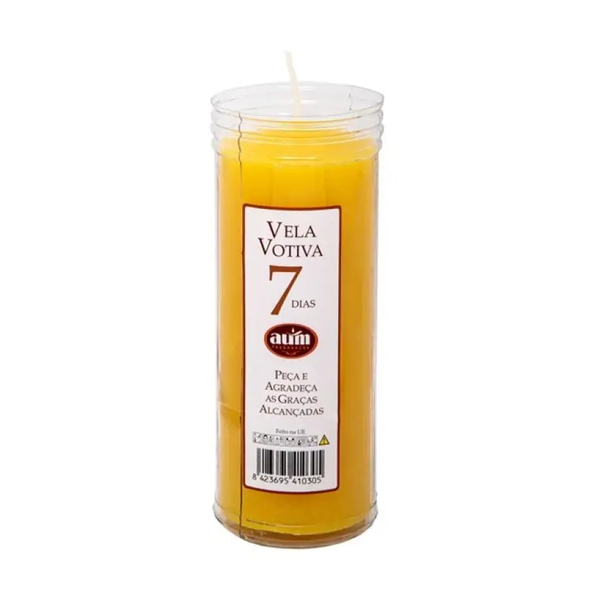 7 Days - Yellow Votive Candle
