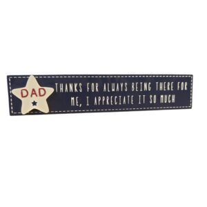 Daddy Wooden Block