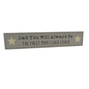Dad Wooden Block