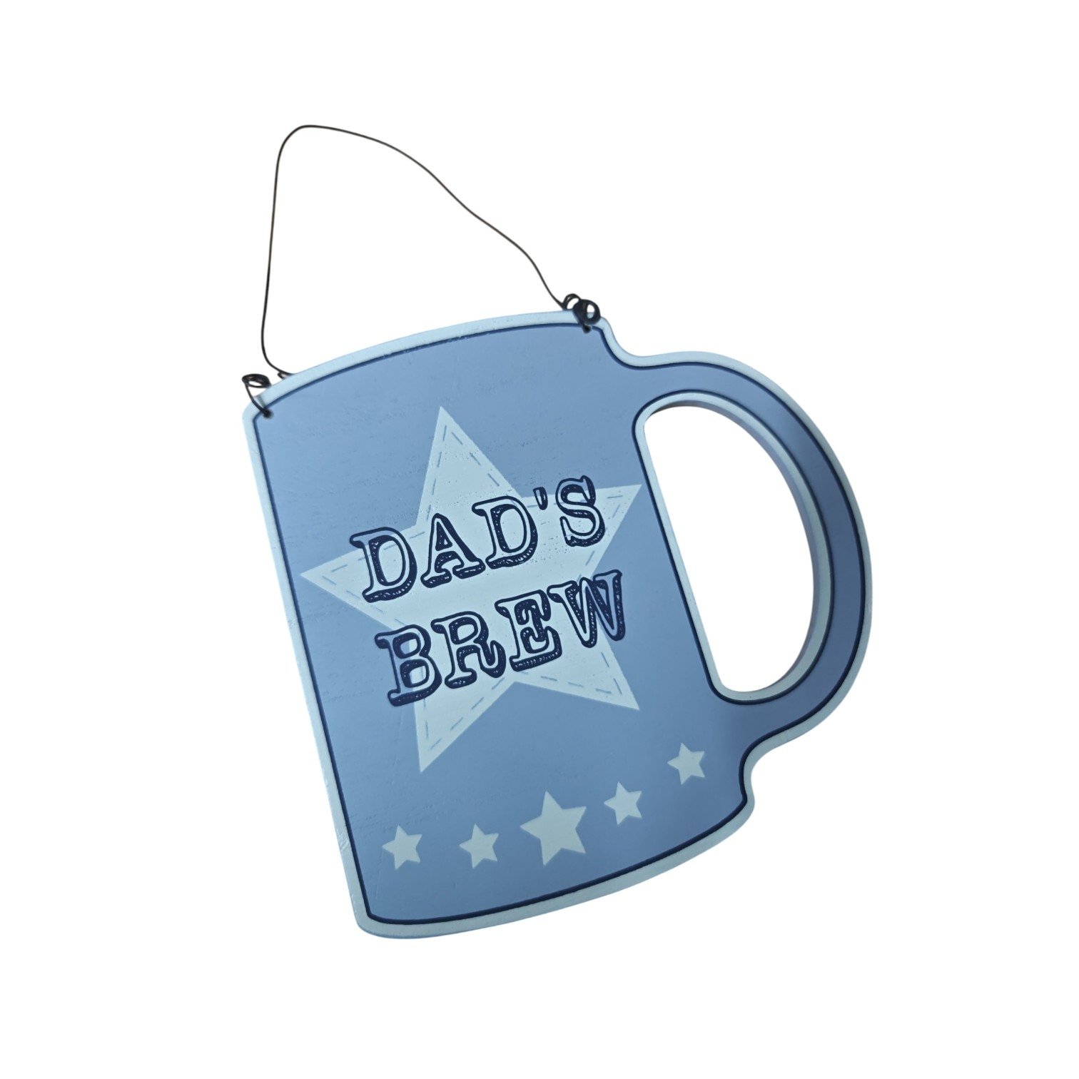 Dad's Brew Wooden Hanging Plaque
