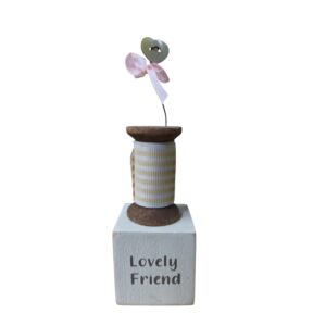Lovely Friend Wooden Decoration