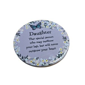 Daughter Ceramic Coaster – 10cm