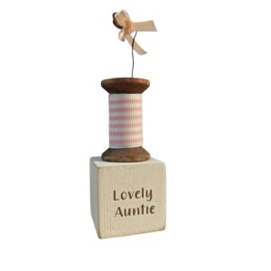 Lovely Auntie Wooden Decoration