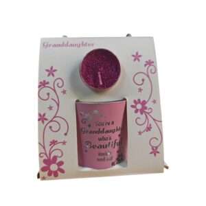 Granddaughter Tea Light Gift Set