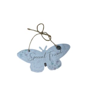 Special Friend Butterfly Wooden Hanging Plaque