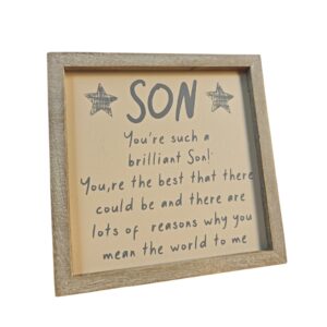 Son - Wooden Frame