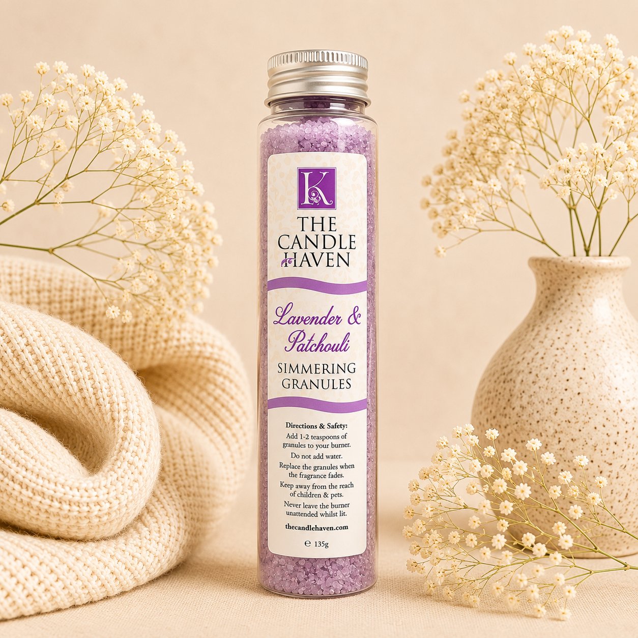 Lavender & Patchouli - Simmering Granules
