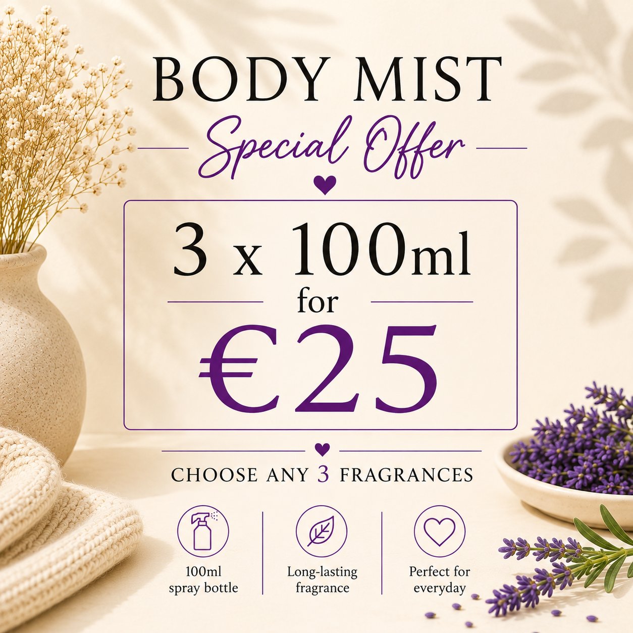 Body Mist Bundle Offer