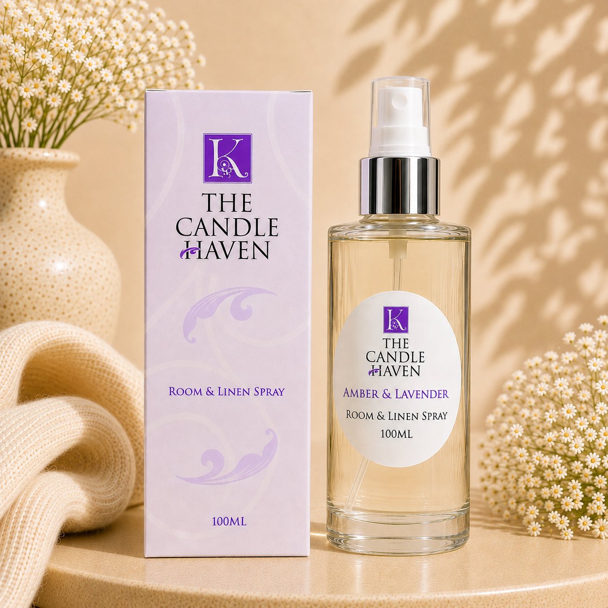 Amber & Lavender - Room & Linen Spray