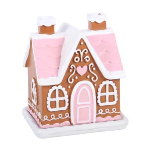 Gingerbread House Ceramic Incense Cone Burner