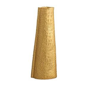 Gold Textured Decorative Vase – 32cm